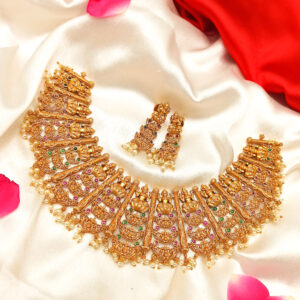anvitha lakshmi bridal necklace choker